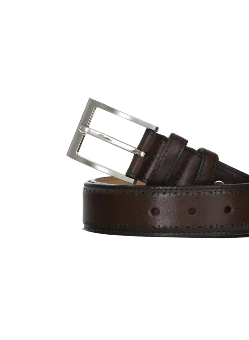Language Brown Men's Roger Belt for Men | Best Price UAE
